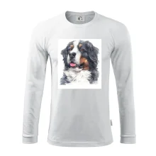 Bernský salašnícky pes -  hlava vodová farba Bernský salašnícky pes -  hlava vodová farba