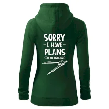 Sorry I have plans - architect