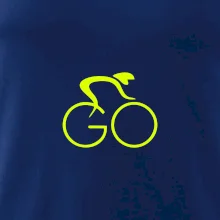 GO - Fluo cyklista malý