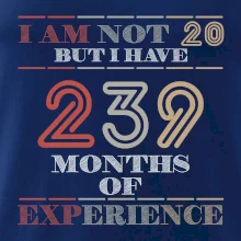 20 years 239 months of experience