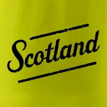 Scotland Vintage nápis Scotland Vintage nápis
