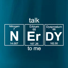 Talk nerdy - periodická tabuľka