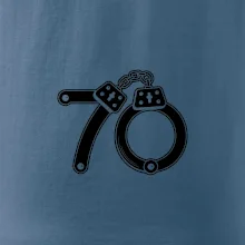 Narodeninové tričko pre policajta - putá 70