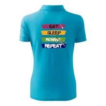 Eat sleep rowing repeat farebné