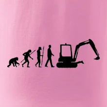 Evolúcia bager malý Evolúcia bager malý