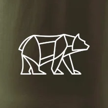 Geometria ľadový medveď chodiaci