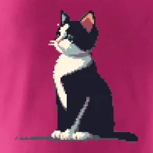 Mourovatá mačka pixel