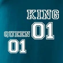 King - Queen - 01 dres (čiernobiela)