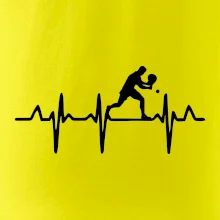 EKG stolný tenista stojaci