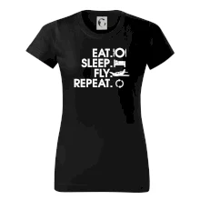 Eat sleep fly repeat Eat sleep fly repeat