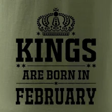 Kings are born in February