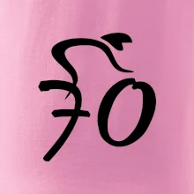 Cyklista oslavuje sedemdesiatku (70)
