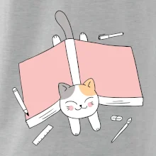 Učenie na štátnice mačka Učenie na štátnice mačka