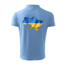 Ukrajina vlajka mapa Ukrajina vlajka mapa