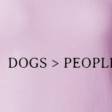 Dogs > People