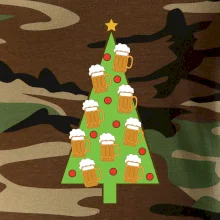 Nepotrebujem nič viac - strom a pivo (Pecka design)