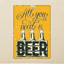 All you need is beer