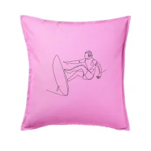 Surfer na vlne jedným ťahom