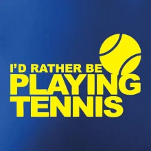 Playing tennis Playing tennis