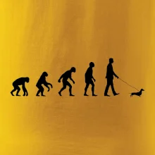 Jazvečík Evolúcia muž