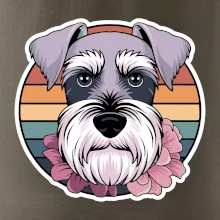 Bradáč - sučka a kvety