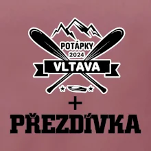 K vode - pádla hory (vlastný nápis) K vode - pádla hory (vlastný nápis)