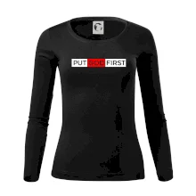 Put God first obdĺžnik Put God first obdĺžnik