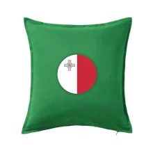 Vlajka Malta okrúhla veľká