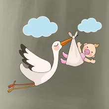 Bocian čakáme bábätko - dievča Bocian čakáme bábätko - dievča