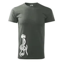 Husľový kľúč gitara Husľový kľúč gitara