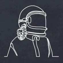 Astronaut jedným ťahom