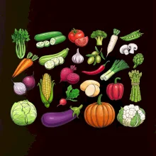 Zelenina zo záhradky