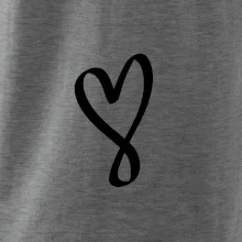 Srdce nekonečno na prsník