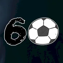 Futbal okrúhle narodeniny 60