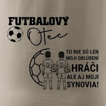 Futbalový otec - Dvaja synovia (vaše meno a číslo)