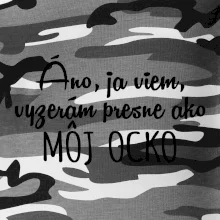 Vyzerám presne ako môj ocko Vyzerám presne ako môj ocko