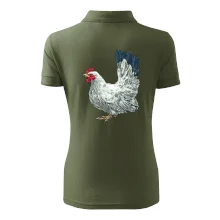 Sliepka kreslená biela