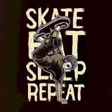 Skate Eat Sleep Repeat Skate Eat Sleep Repeat
