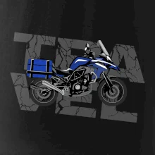 Cestovná enduro modrá