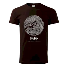 Boubín - vrstevnice v kruhu