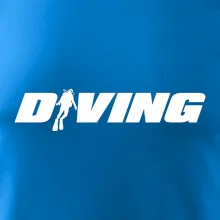 Diving nápis potápač