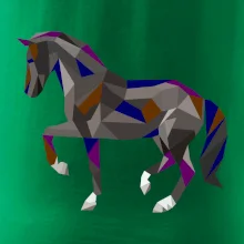Kôň geometria farebný