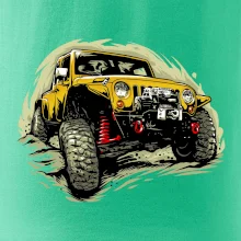 Žltý offroad s navijakom