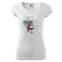 V tomto tričku môžem vypiť vína koľko chcem V tomto tričku môžem vypiť vína koľko chcem