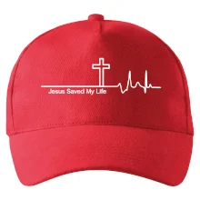 Jesus Saved My Life kríž ekg Jesus Saved My Life kríž ekg