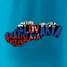 Mapy - názvy miest - Slovensko