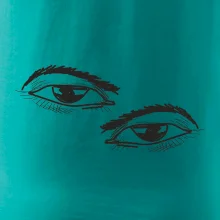 Párový motív - oko prižmúrené