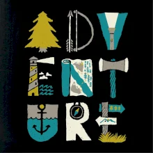 Adventure font