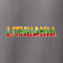 Lithuania - nápis vlajka