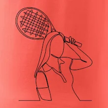 Tenistka jedným ťahom